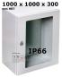 Preview: Control cabinet 1000x1000x300 mm with glazed door HBT IP66